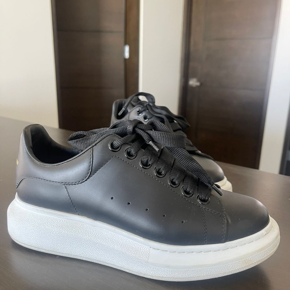 Alexander Mcqueen platform tennis shoes